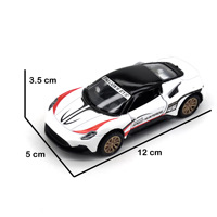 Modèle de voiture miniature en métal Warrior Bulk, portes ouvrantes, jouet pour enfants, décoration de gâteau unisexe, 1:36