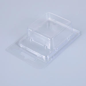 Caja <span class=keywords><strong>de</strong></span> Embalaje Transparente <span class=keywords><strong>de</strong></span> PVC Reciclable y Ecológica, Plegable, Cuadrada, para Pasteles, Directo <span class=keywords><strong>de</strong></span> Fábrica - Product Image 3