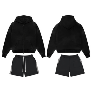 Felpa personalizzata abiti da <span class=keywords><strong>uomo</strong></span> capispalla Pullover con cerniera e felpa con cappuccio da <span class=keywords><strong>uomo</strong></span> e Set da <span class=keywords><strong>uomo</strong></span> con cappuccio <span class=keywords><strong>oversize</strong></span> - Product Image 4