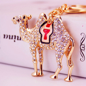 Encantador camello cristal encanto monedero bolso coche llave llavero fiesta boda cumpleaños regalo - Product Image 2