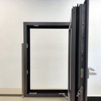 Servicio de Personalización de Dimensiones de Marco Flexible para Ventana Abatible Interior de Aluminio Versátil