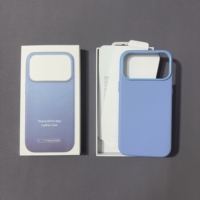 Étui en cuir officiel 1:1 pour iPhone 18 Pro Max, avec chargement magnétique, compatible avec la recharge sans fil, protection intégrale