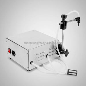 Single Nozzle Small Manual Filling <b>Machine</b> Portable Liquid Filling <b>Machine</b> for 100-500ml Bottles <b>Juice</b> Water - Product Image 4