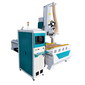 4Axis WoodWorking <strong>Solid</strong> Wood MDF ATC CNC Router Wooden Door Furniture Cabinet ATC CNC Engraving Craving Machine with PLC Control - Product Image 1