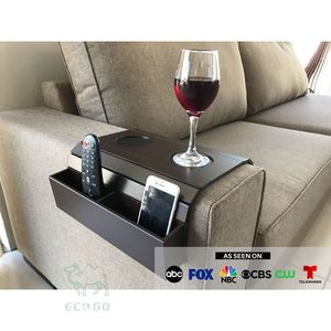 Bandeja de sofá de bambú personalizada para relajarse en interiores y exteriores - Product Image 2