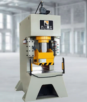 Prensa Punzonadora Hidráulica de Cuatro Columnas y Dos Vigas, Tipo C de Brazo Único, Motor de 15 kW, Carrera de Deslizamiento de 120 mm