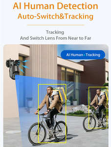 CCTV vigilancia inteligentes auto tracking wifi IP 360 PTZ 1080P HD camaras de <span class=keywords><strong>seguridad</strong></span> exterior - Product Image 5