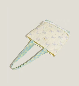 Sac à main léger imprimé pour femme avec logo personnalisé, sac de shopping - Product Image 6
