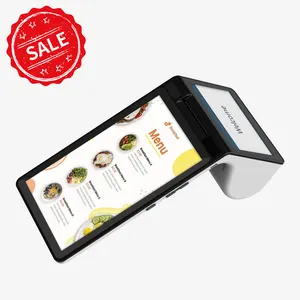 In einem POS mit NFC-Drucker Dual Screen Alle POS für den Einzelhandel Restaurant abrechnung ZKC900 Android 7 Zoll 4,3 Zoll SDK Android 5.1ZKC