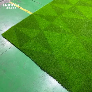 Xqchinters-herbe artificielle, modèle triangle avec logo imprimé 3D personnalisé, vente directe depuis l'usine - Product Image 4