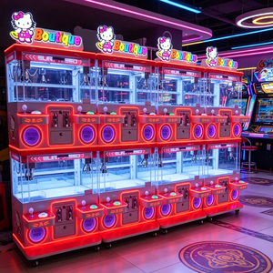 Cheap Custom-made Wholesale 4 Player Coin-operated Joystick Claw <b>Machine</b> <b>Amusement</b> Arcade Claw <b>Machine</b> Children Plush Toys - Product Image 6