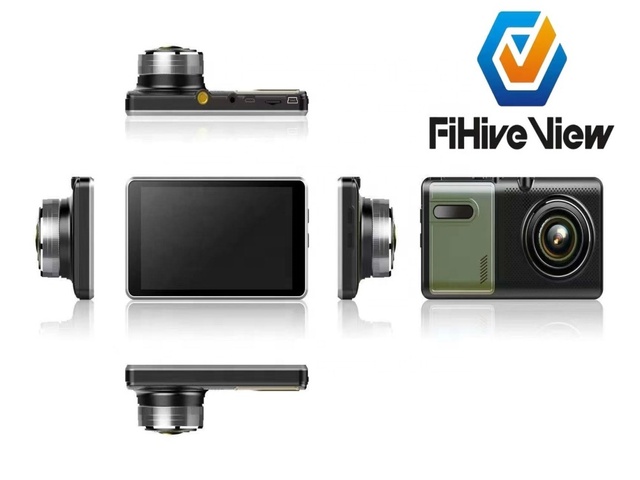 5-inch Dual-lens GPS Video Recorder, 2K Resolution IPS Screen, 14month Warranty, Suitable for Large Vehicles, Buses and Cars