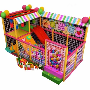 Pequeno parque de diversões comercial interior equipamento indoor playground impertinente castelo