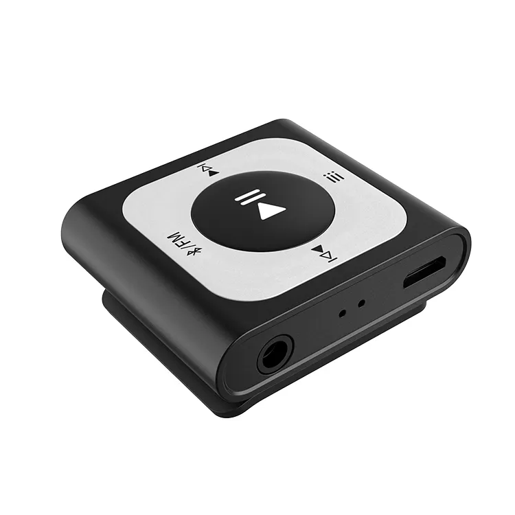 Ruizu Baixo Custo X66 Mini Mp3 Alta Qualidade de Som Clipe Walkman 3.5mm 16gb 32gb Armazenamento Usb Ler Cartão Tf Esportes Bluetooth Player Mp3