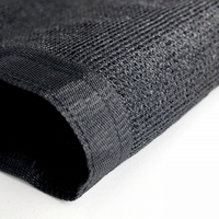 Penutup Layar Lipat Anti-UV HDPE Mesh Net Tahan Angin untuk Taman Halaman Belakang Luar Ruangan