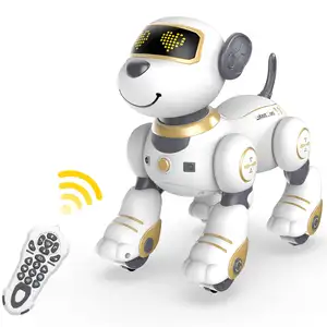 设计好遥控语音机器人狗带音乐声音智能智能遥控狗按钮机器人狗儿童遥控玩具