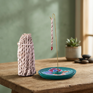 Sandalwood Religious Eco-friendly Reverse Hanging <b>Incense</b> <b>Holder</b> - Product Image 3