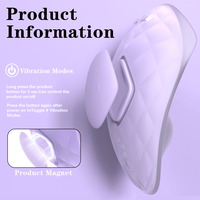 S-hande USB-Aufladbarer Ferngesteuerter Mini-Schmetterlings-Vibrator Tragbarer Slip-Vibrator mit Fernbedienung