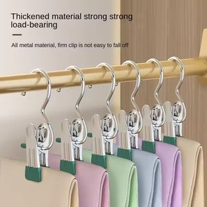 Hot Bán Thép Không Gỉ Liền Mạch Clip Clip Móc Áo Quần Short Móc Clip Giặt Pegs Cho Treo Quần Áo Khô Clip Chùm - Product Image 6