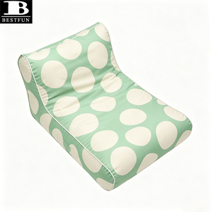 Sofá Inflable Premium Cubierto de Tela, Flotador de <span class=keywords><strong>Piscina</strong></span> con Diseño de Puntos, <span class=keywords><strong>Silla</strong></span> Flotante para Adultos y Niños, para <span class=keywords><strong>Piscina</strong></span>, Playa, Lago o Río - Product Image 6