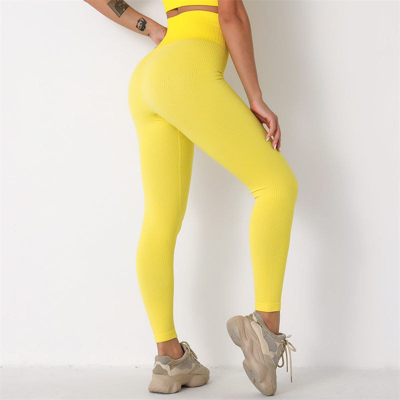5 colors Fashion Modern Breathable Workout Clothing Women Active Wear Leggings Yoga Pants  New Product