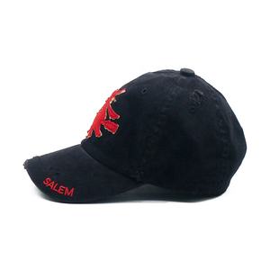 Écusson <span class=keywords><strong>de</strong></span> broderie personnalisé logo casquettes <span class=keywords><strong>de</strong></span> sport Baseball papa chapeaux non structuré Vintage en détresse Gorras <span class=keywords><strong>chapeau</strong></span> en gros coton lavé - Product Image 5