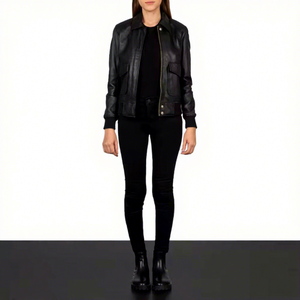 Meilleure vente de haute qualité femmes College Bomber veste personnalisable tissu laine doublure cuir manches coton remplissage respirant - Product Image 1