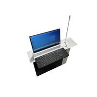 Châssis industriel portable renforcé avec moniteur IPS, clavier et souris intégrés, design moderne pour bureau d'ordinateur et table d'atelier à plateau relevable