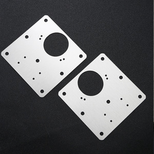 Placa de reparación de bisagra de acero inoxidable moderna para baño, apartamento, taller al aire libre, instalación para puertas de armario, Junta fija - Product Image 1
