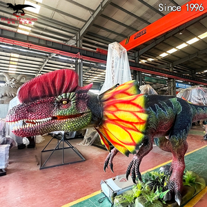 Dinosauro Animatronico Animato per <span class=keywords><strong>Parco</strong></span> <span class=keywords><strong>Divertimenti</strong></span> al Coperto per Bambini <span class=keywords><strong>con</strong></span> Costruzione in Silicone e Acciaio - Product Image 2