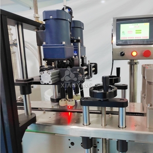 เครื่องปั๊มฝาขวดอลูมิเนียมอัตโนมัติสำหรับอุตสาหกรรมพร้อมฝาขวด - Product Image 3