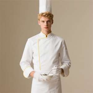 Uniformes de Chef para Restaurante de Hotel Chino, Conjunto de Cocina Unisex de Poliéster/Algodón Lavable y Personalizable - Product Image 3