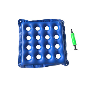 Cojín Inflable de PVC Anti-Escaras con 16 Orificios Cuadrados, Firmeza Media, para Silla de Oficina, Silla de Ruedas y Uso Doméstico - Product Image 1