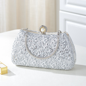 Pochette de soirée grande capacité de style européen et américain, sac à main pratique pour événements formels, vente en gros - Product Image 5