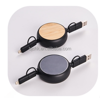 Câble de charge rapide multifonction 4-en-1 USB3.0 en cuivre pur 60W 2025 avec logo personnalisé pour iPhone/iPad
