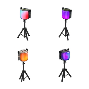 Enceinte portable HOPESTAR PARTY500, enceinte de fête 100W, <span class=keywords><strong>karaoké</strong></span> extérieur, étanche IPX6, LED RGB, stéréo TWS avec deux microphones - Product Image 1
