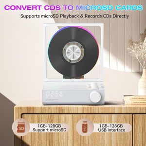 <span class=keywords><strong>Lecteur</strong></span> <span class=keywords><strong>CD</strong></span> portable rétro <span class=keywords><strong>Bluetooth</strong></span> 5.3 avec haut-parleur HiFi et batterie rechargeable 4000 mAh, <span class=keywords><strong>lecteur</strong></span> de musique avec télécommande pour la maison - Product Image 6