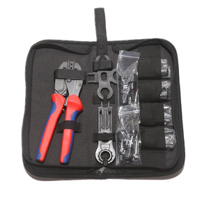 Kit de Herramientas de Crimpado Solar YTH MC4, 5 Juegos de Conectores MC4, 2 Llaves, Bolsa de Herramientas, Juego Completo de Herramientas para Instalación de Paneles Solares - Product Image 6