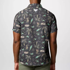 เสื้อเชิ้ตตกปลาพิมพ์ลายพรางปลา ระบายอากาศได้ดี มีที่วัดขนาดปลา ดีไซน์สวยงาม ติดกระดุม - Product Image 2