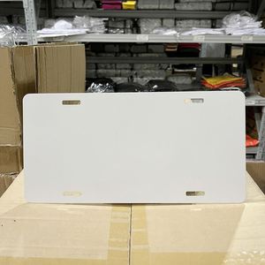 Plaques d'immatriculation vierges pour sublimation 12x6 pouces, en vrac, pour transfert thermique, expédition gratuite depuis notre entrepôt aux États-Unis - Product Image 1