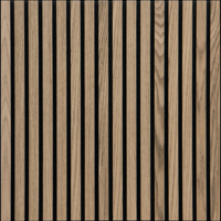 Panneaux muraux acoustiques écologiques ignifuges en placage de bois moderne, design 3D pour hôtels, écoles, appartements, entrepôts