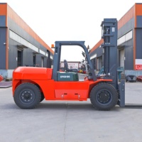 Chariot élévateur diesel neuf FWD 10T Cabine 7Tons 5Tons Petit Prix 10Tons Camion 7Tons Pas Cher