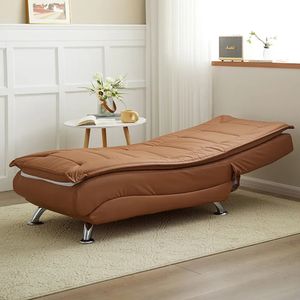 Sofá <span class=keywords><strong>cama</strong></span> plegable eléctrico para habitación individual, <span class=keywords><strong>chaise</strong></span> <span class=keywords><strong>longue</strong></span> de madera perezosa para apartamento <span class=keywords><strong>pequeño</strong></span>, dormitorio que puede acostarse y dormir - Product Image 3