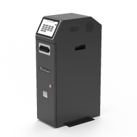 Kiosque de dépôt et de retrait d'espèces Windows 7 pouces, guichet automatique en libre-service, terminal de paiement intelligent avec SDK, lecteur de codes-barres intérieur