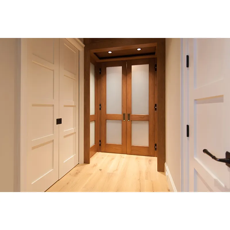 Solid Wood Doors with Elegant Arch Designs