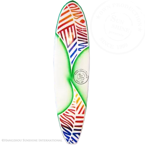 Epoxy Surfboards Colorful Painting by Hand