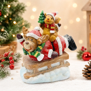 Decorazioni Natalizie per la <span class=keywords><strong>Casa</strong></span> 2026, Ornamenti Personalizzati a Forma di Albero di Natale e Renna, Nuovi Regali - Product Image 1