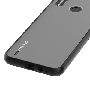 Nhấn nút màu mờ mờ PC bìa sau TPU mềm Cạnh mỏng trường hợp điện thoại cho TECNO Spark 10 Pro 10c 9 9C 4 Lite <span class=keywords><strong>pop3</strong></span> pop6 - Product Image 3