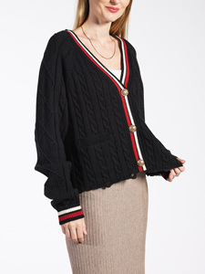 Brand New Wholesale Stocks <strong>Long</strong> Sleeve <strong>Plus</strong> <strong>Size</strong> Women's Sweaters New Large Pocket Sweaters <strong>Cardigans</strong> Women's Clothing - Product Image 2