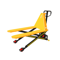 Chariot transpalette manuel hydraulique 1 tonne, hauteur de levage 80 mm, neuf, garantie 1 an, en promotion